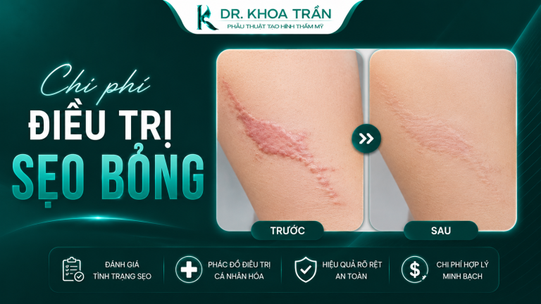Chi phí điều trị sẹo bỏng