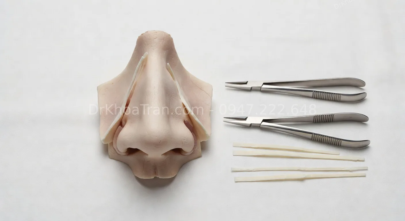 chỉnh hẹp van mũi