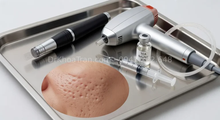 Điều trị sẹo lõm