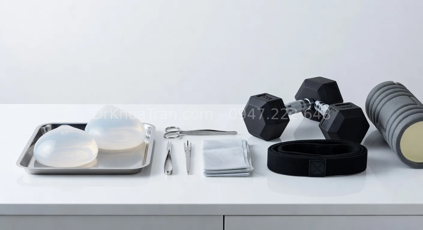 khi nào tập thể dục được sau nâng ngực