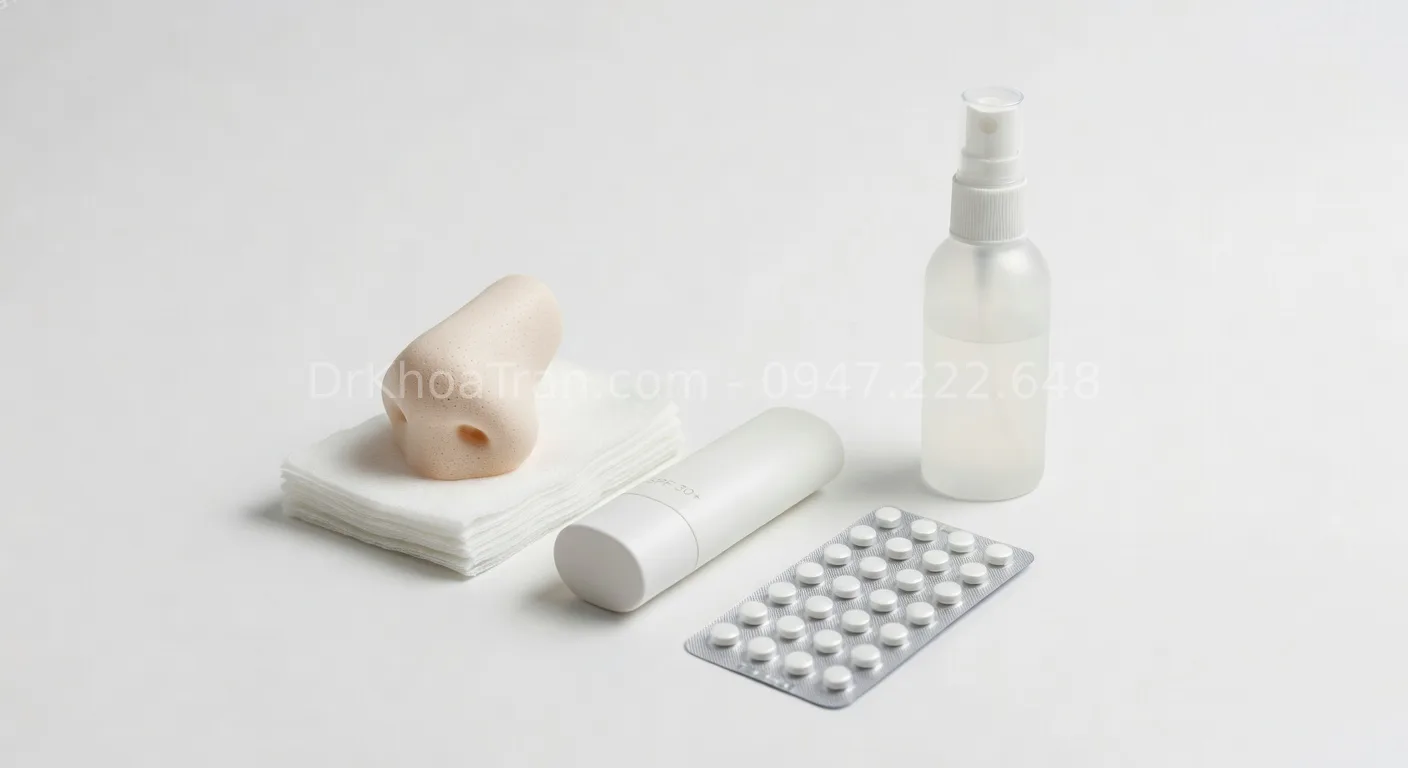 kiêng gì sau nâng mũi