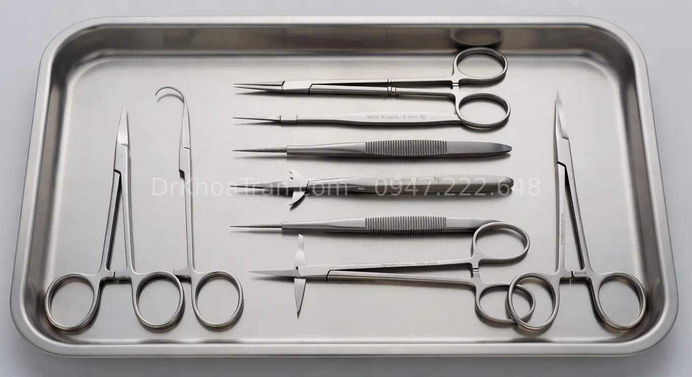 mở rộng góc mắt