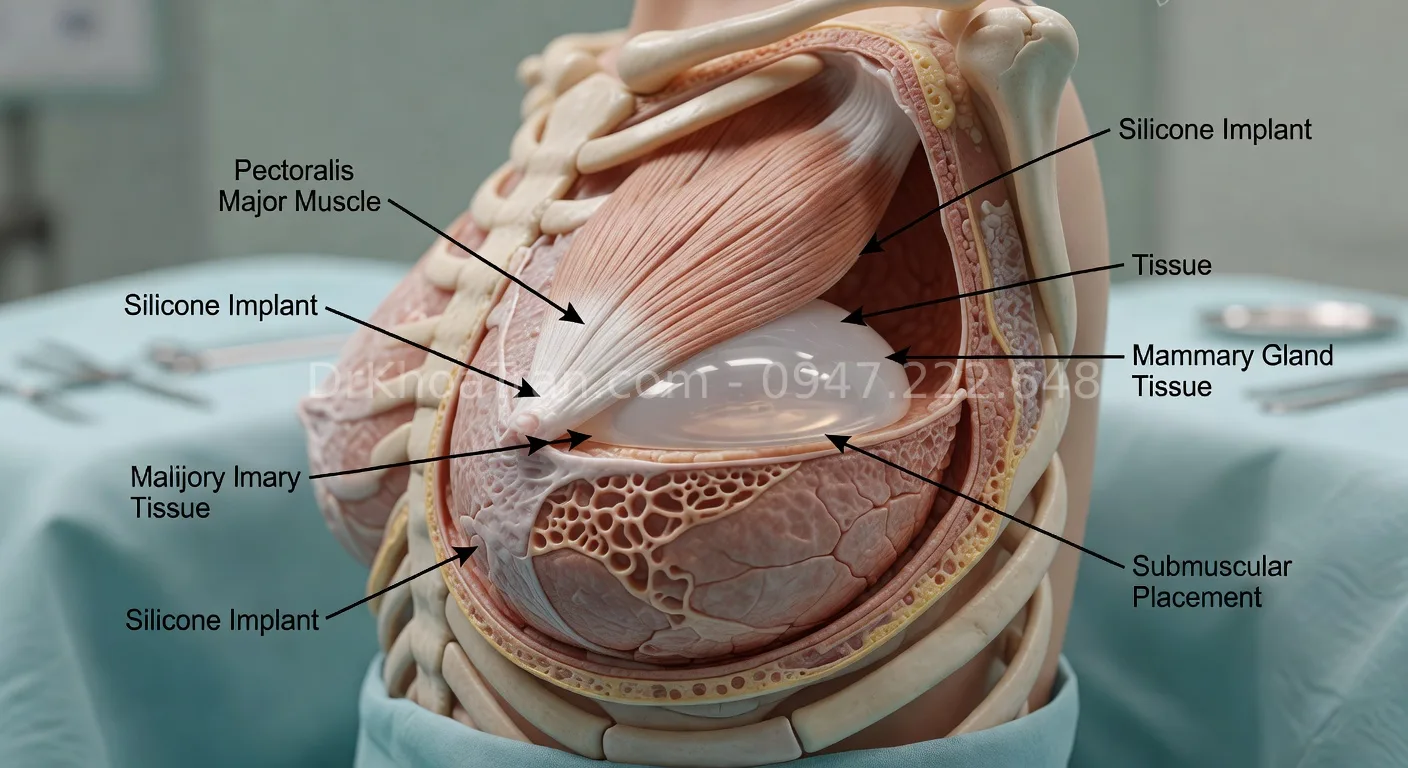 nâng ngực có ảnh hưởng cho con bú
