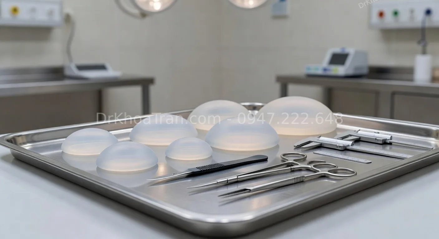 quy trình phẫu thuật nâng ngực