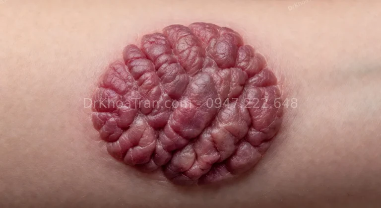 Sẹo bỏng lồi: Nguyên nhân, triệu chứng và phương pháp điều trị hiệu quả