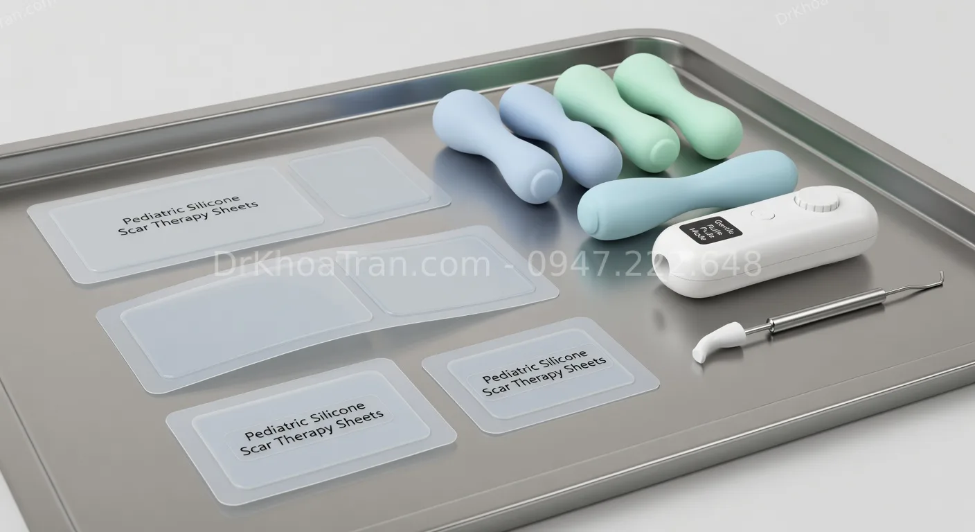 sẹo bỏng ở trẻ em