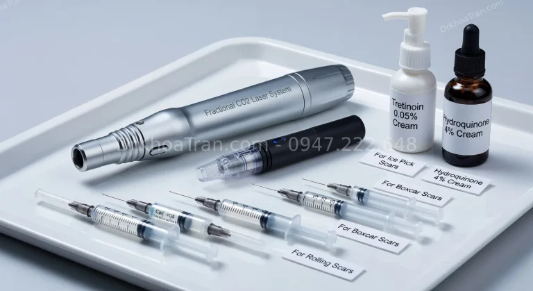 Sẹo do mụn — Phân loại và cách điều trị hiệu quả